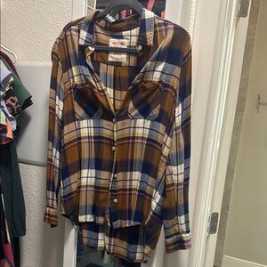 Mossimo Supply Co. Plaid Button Down Shirt